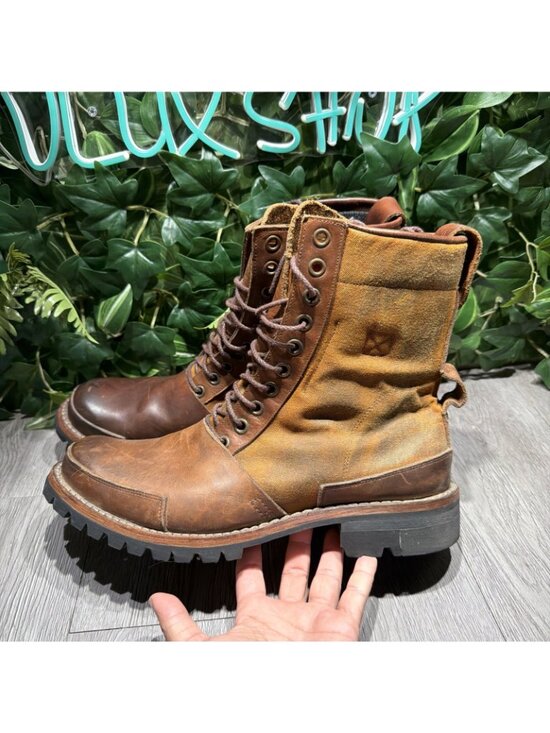 Timberland Boot Company Men’s Leather Canvas Tackhead Boots Size 12 main image 12